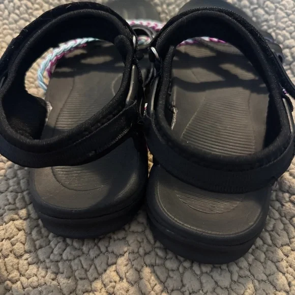 DUINN Black and Multicolor Women's Sandals, walking, outdoor, light hiking 7 - Picture 6 of 11